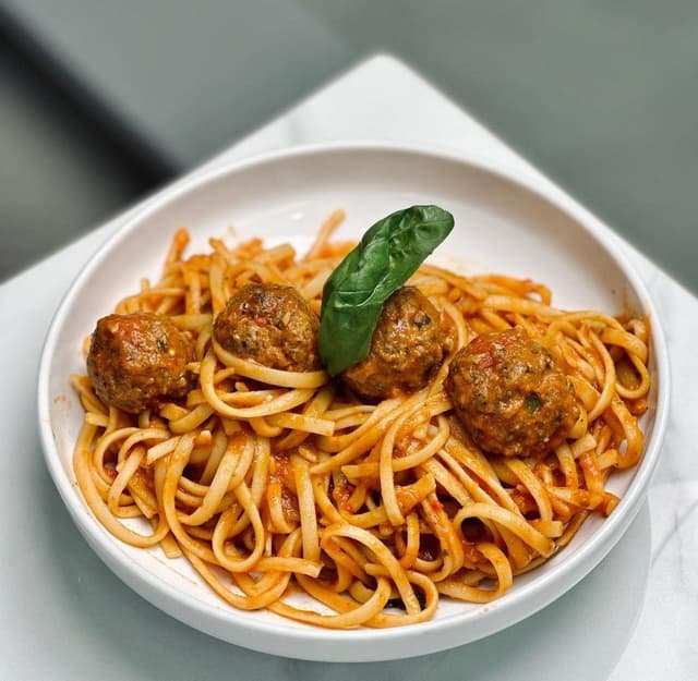 Spaghetti and Meatballs